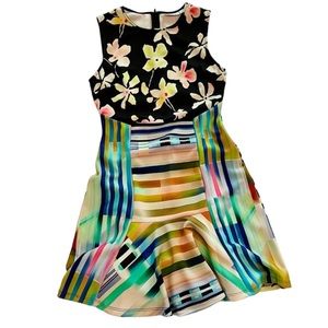 Bisou Bisou Fit and Flare Dress Size 4